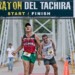 Aspectos generales de la primera edición del evento denominado Maraton del Tachira, 42.195 m y media maratón de 21.097 m. Actividad desarrollada entre las ciudades de Tariba y San Cristobal del estado Tachira, Venezuela.  Con partida y llegada en el Puente Libertador del municipio Cardenas. Realizado el 26 de noviembre de 2017 (Gennaro Pascale Caicedo / AVS PHOTO REPORT)