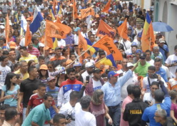 Henri Falcón en Aragua
