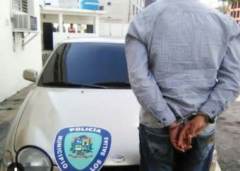 Detenido por los efectivos policiales