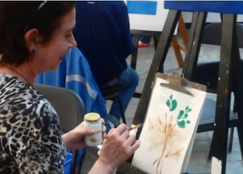 Artista sanantoñero