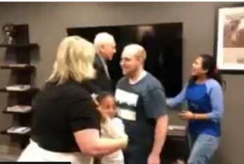 Joshua Holt llegó a la Casa Blanca tras su liberación