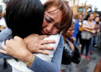 Situación delicada en la sede del Sebin en Caracas.