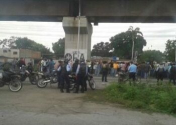 Protesta en Miranda