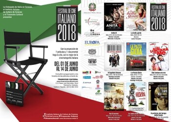Con la proyección de 7 películas y 1 documental, comienza la tradicional cita del XIV Festival de Cine Italiano, con lo más destacado de la cinematografía italiana, organizada por la Embajada de Italia, el Instituto Italiano de Cultura de Caracas y la Fundación Trasnocho Cultural, bajo el patrocinio del Ministerio de Relaciones Exteriores de Italia.