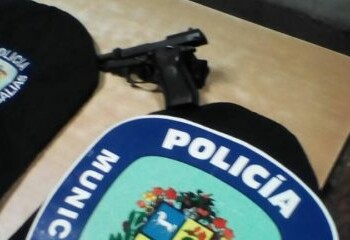 Arma incautada a homicidas