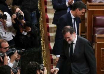 El presidente del gobierno español Mariano Rajoy
