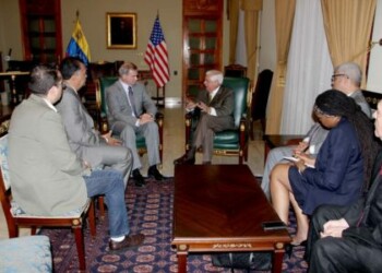 Directiva de la AN se reunió con el Encargado de Negocios de la embajada de EE.UU Christopher Lambert 