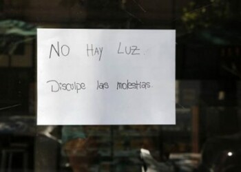 Sin energia Los Salias