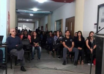 El coordinador de la actividad fue el concejal y profesor universitario, Héctor Medina