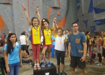 Atletas sanantoñeros campeones en II Valida Nacional de Escalada  