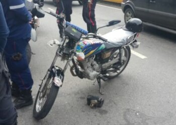 Accidente en la avenida Perimetral