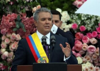 Iván Duque jura como nuevo presidente de Colombia