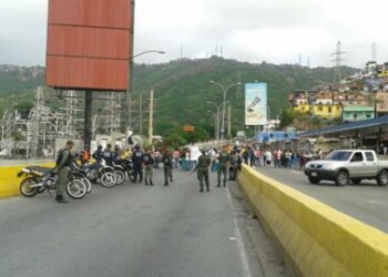 Trancazo en la Panamericana