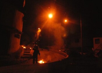 Protestas registradas la noche del jueves en la ciudad de Los Teques tras apagón