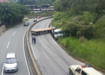 Accidente km 14 de la Panamericana. Foto: Luis Sajaro