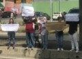 Protesta en Los Teques contra medidas economicas de Maduro