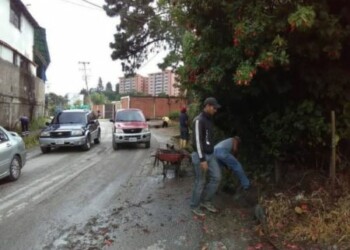 Avanzan trabajos de desmalezamiento en comunidades sanantoñeras