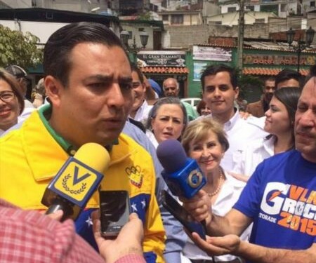 Darwin González, alcalde del Municipio Baruta