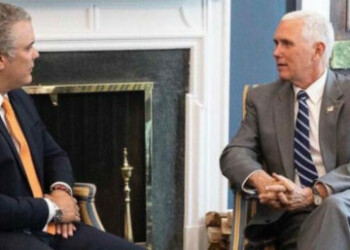 Duque y Pence acuerdan "mantener la presión" contra Maduro