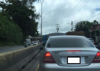 La protesta genero cola en la Panamericana