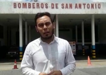 Edgar Laya denunció situación critica de los bomberos