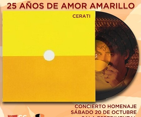 Por 25 años del disco Amor Amarillo