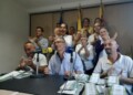 Alcalde de Los Salias junto a los concejales