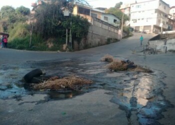 Nueva protesta en Los Teques