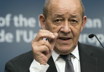 Ministro francés de Exteriores, Jean-Yves Le Drian