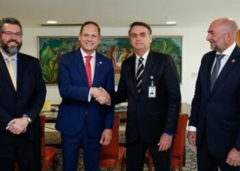 Bolsonaro recibe al presidente del Tribunal Supremo venezolano en el exilio
