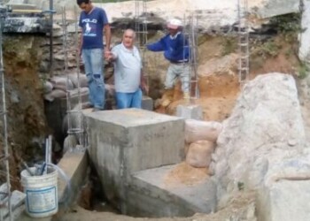A toda máquina Alcaldía de Los Salias ejecuta obra vial en El Amarillo