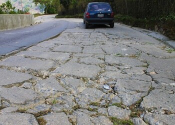 Vias destruidas