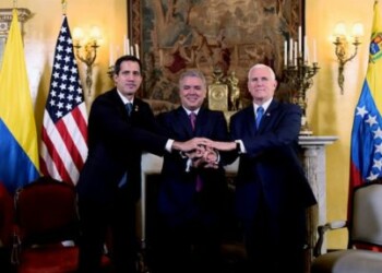 Pence a Guaidó: "Estamos con usted al 100 %"