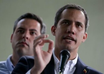 El jefe del Parlamento de Venezuela, Juan Guaidó