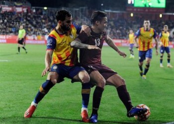 2-1. Venezuela cae ante la selección catalana en el último suspiro