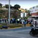Pese a amenazas del alcalde carrizaleños protestaron por falta de agua en la Panamericana
