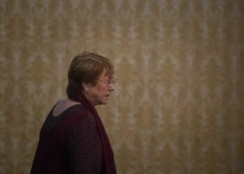 Bachelet insiste en liberación de presos políticos en Venezuela, dice Guaidó