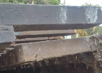 Inician reparación del elevado de la Perimetral tras asentamiento de la estructura