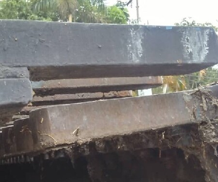 Inician reparación del elevado de la Perimetral tras asentamiento de la estructura
