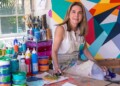 "La geometría sugerente
de Marianela Pérez"
