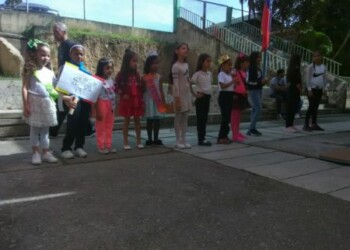 EBN Los Salias inauguró juegos deportivos inter cursos