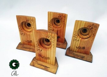 Gil Woods plasmó innovación y creatividad en los trofeos para La Voz de Los Salias