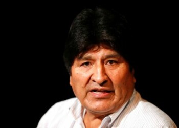Former Bolivian President Evo Morales speaks during a news conference in Buenos Aires, Argentina December 17, 2019. REUTERS/Agustin Marcarian