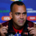 Soccer Football - Copa America - Venezuela Press Conference - Arena do Gremio, Porto Alegre, Brazil - June 14, 2019              Venezuela coach Rafael Dudamel during press conference  REUTERS/Diego Vara