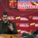 Handout picture released by the Venezuelan Presidency showing Venezuela's President Nicolas Maduro (L)  speaking next to Defence Minister Vladimir Padrino during a meeting with members of the Bolivarian National Armed Forces (FANB) to present the balance of military exercises of the 'Bolivarian Shield 2020 Operation' in Caracas, on February 17, 2020. (Photo by MARCELO GARCIA / Venezuelan Presidency / AFP) / RESTRICTED TO EDITORIAL USE - MANDATORY CREDIT "AFP PHOTO / VENEZUELA'S PRESIDENCY / MARCELO GARCIA" - NO MARKETING - NO ADVERTISING CAMPAIGNS - DISTRIBUTED AS A SERVICE TO CLIENTS