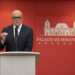 Venezuela's Communications and Information Minister Jorge Rodriguez speaks during a news conference at Miraflores Palace in Caracas, Venezuela January 22, 2019. Miraflores Palace/Handout via REUTERS ATTENTION EDITORS - THIS PICTURE WAS PROVIDED BY A THIRD PARTY.
