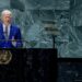 New York (United States), 19/09/2023.- United States President Joe Biden addresses the delegates during the 78th session of the United Nations General Assembly at the United Nations Headquarters in New York, New York, USA, 19 September 2023. (Estados Unidos, Nueva York) EFE/EPA/JUSTIN LANE